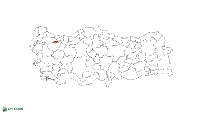 Türkiye haritasında Yalova Thumbnail