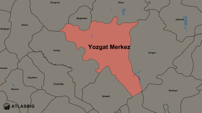 Yozgat Merkez ve Komşu İlçeler Haritası Thumbnail