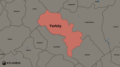 Yerköy ve Komşu İlçeler Haritası Thumbnail