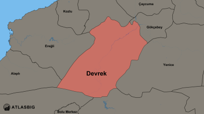 Devrek ve Komşu İlçeler Haritası Thumbnail