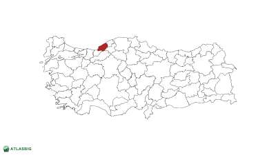 Türkiye haritasında Zonguldak Thumbnail
