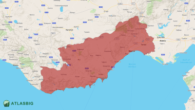 Mersin Haritası ve Nüfus İstatistikleri Thumbnail