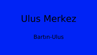 Ulus Belediyesi, Bartın Thumbnail