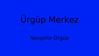 Ürgüp Belediyesi, Nevşehir Thumbnail