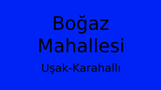 Boğaz Mahallesi Thumbnail