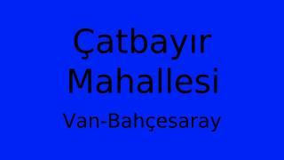 Çatbayır Mahallesi Thumbnail
