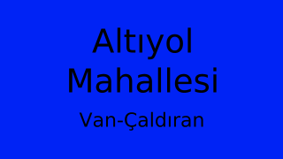 Altıyol Mahallesi Thumbnail