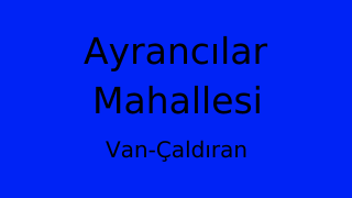 Ayrancılar Mahallesi Thumbnail