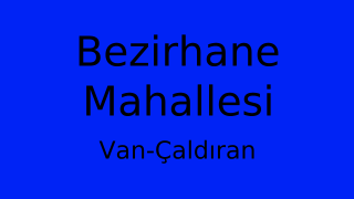 Bezirhane Mahallesi Thumbnail