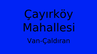 Çayırköy Mahallesi Thumbnail