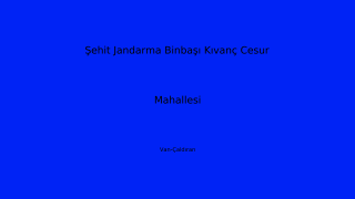 Şehit Jandarma Binbaşı Kıvanç Cesur Mahallesi Thumbnail