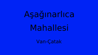Aşağınarlıca Mahallesi Thumbnail