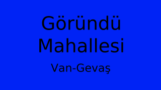 Göründü Mahallesi Thumbnail