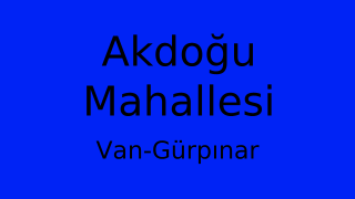 Akdoğu Mahallesi Thumbnail