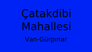 Çatakdibi Mahallesi Thumbnail
