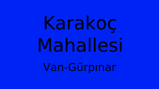 Karakoç Mahallesi Thumbnail