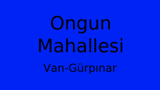 Ongun Mahallesi Thumbnail