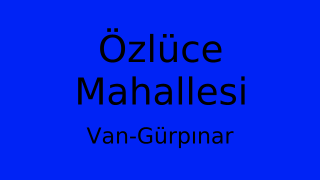 Özlüce Mahallesi Thumbnail