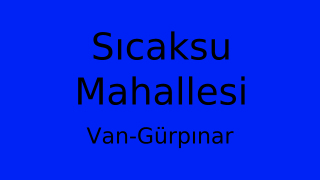 Sıcaksu Mahallesi Thumbnail
