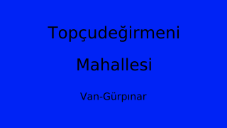 Topçudeğirmeni Mahallesi Thumbnail