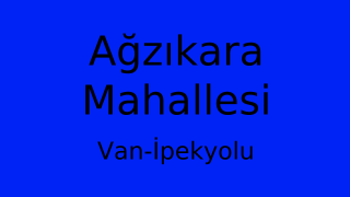 Ağzıkara Mahallesi Thumbnail
