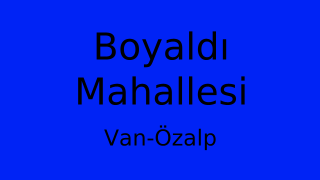 Boyaldı Mahallesi Thumbnail
