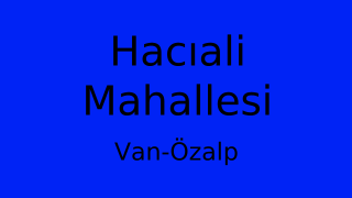 Hacıali Mahallesi Thumbnail