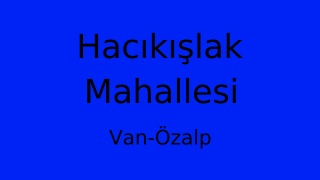 Hacıkışlak Mahallesi Thumbnail
