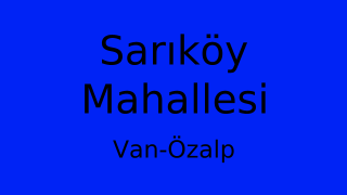 Sarıköy Mahallesi Thumbnail
