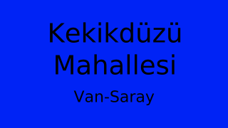 Kekikdüzü Mahallesi Thumbnail