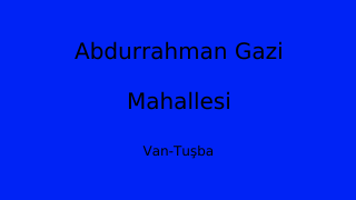 Abdurrahman Gazi Mahallesi Thumbnail
