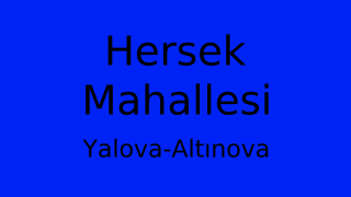 Hersek Mahallesi Thumbnail