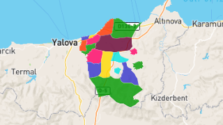 Yalova Çiftlikköy'ün Mahalleleri, Nüfus Bilgileri, Haritalar ve İstatistikler Thumbnail