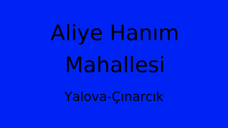 Aliye Hanım Mahallesi Thumbnail
