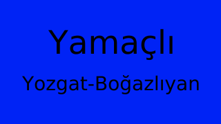 Yamaçlı, Boğazlıyan, Yozgat Thumbnail