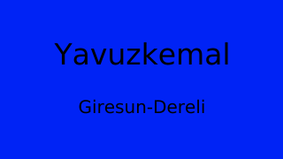 Yavuzkemal, Dereli, Giresun Thumbnail