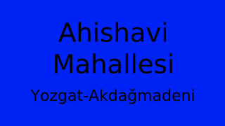 Ahishavi Mahallesi Thumbnail