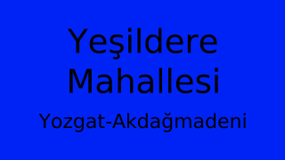 Yeşildere Mahallesi Thumbnail
