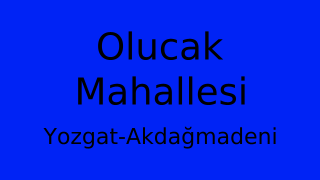 Olucak Mahallesi Thumbnail