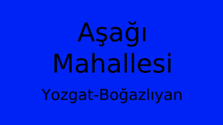 Aşağı Mahallesi Thumbnail