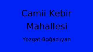 Camii Kebir Mahallesi Thumbnail