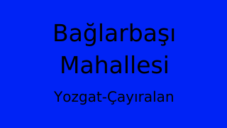 Bağlarbaşı Mahallesi Thumbnail