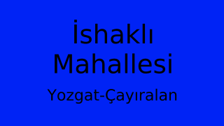 İshaklı Mahallesi Thumbnail