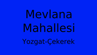 Mevlana Mahallesi Thumbnail