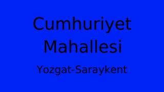 Cumhuriyet Mahallesi Thumbnail