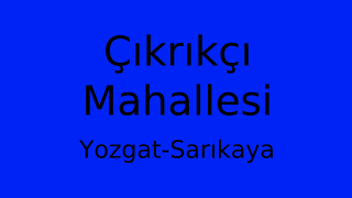 Çıkrıkçı Mahallesi Thumbnail