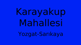 Karayakup Mahallesi Thumbnail