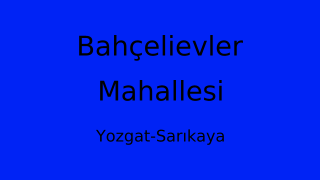 Bahçelievler Mahallesi Thumbnail