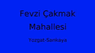 Fevzi Çakmak Mahallesi Thumbnail