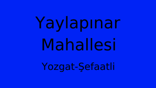 Yaylapınar Mahallesi Thumbnail